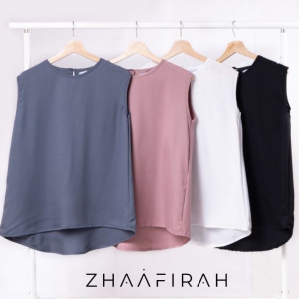 Inner Tanpa Lengan Premium - Baju Tanpa Lengan Sleeveless - Atasan Wanita/TERMURAH