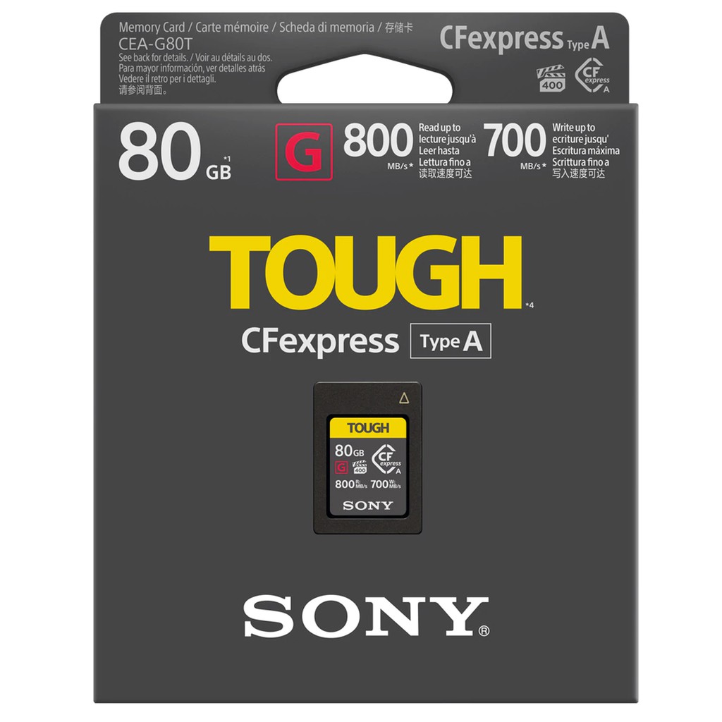 Jual Sony 80GB CF Express Type A TOUGH Memory Card 800MB/s Original