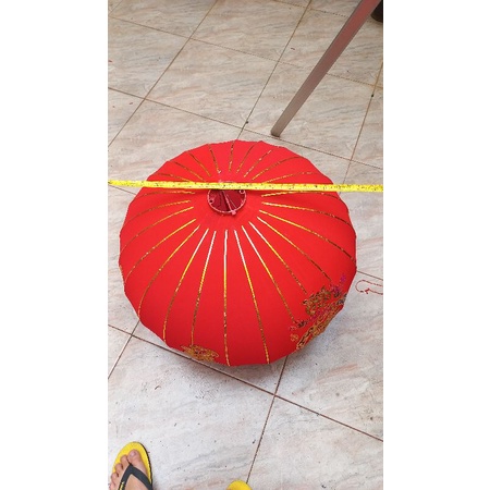 Lampion Beludru Jumbo / Lentera Kain Besar / Lantern