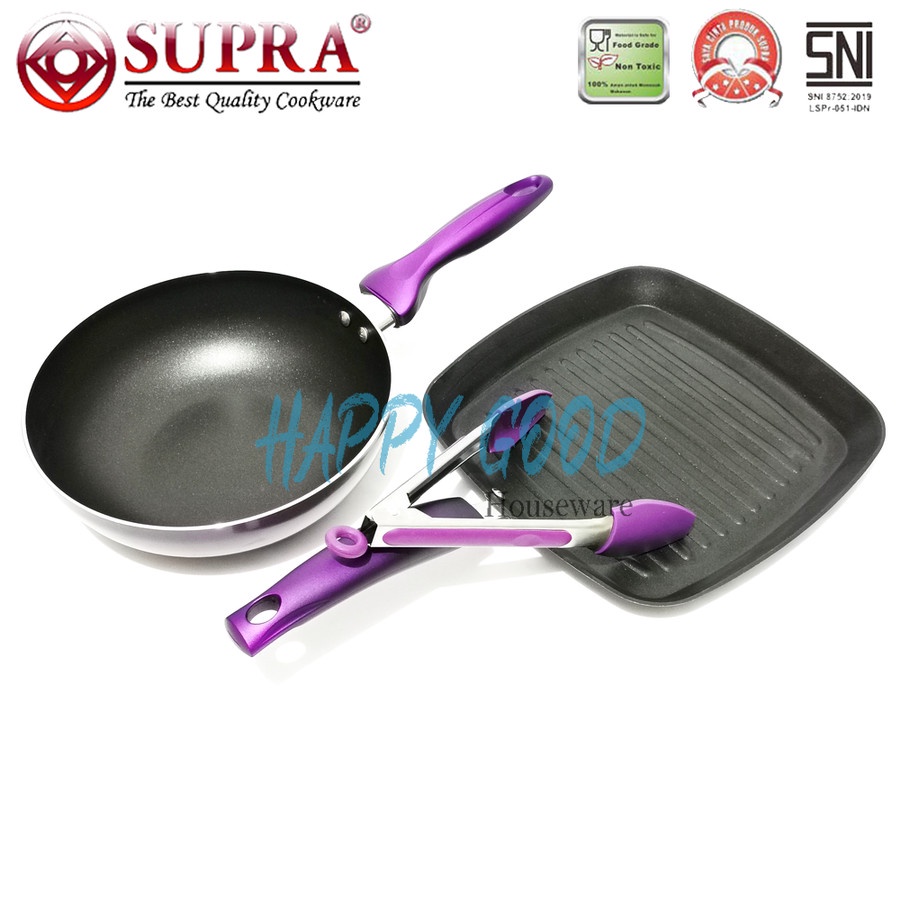 SUPRA Rosemary Essential Teflon Set Panci 8 pcs