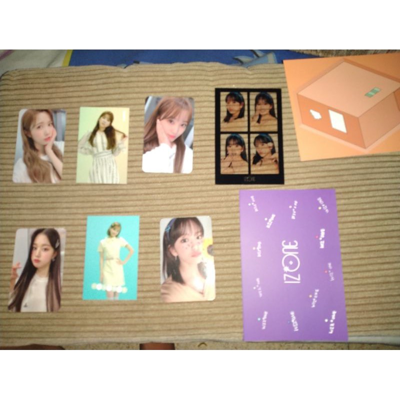 PC PHOTOCARD AR 4CUT IZ*ONE IZONE ALBUM ONEIRIC DIARY
