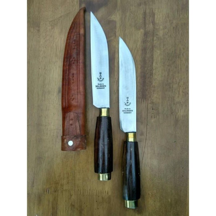 Pisau Seset Kulit - Peralatan Rumah Tangga Pisau Sembelih Seset Cap Garpu - Vivistecolection