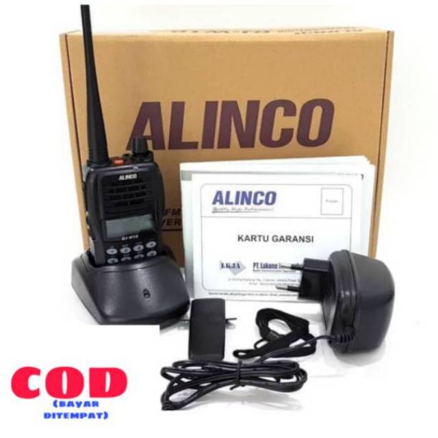 HT ALINCO DJ-W10 Original / HT ALINCO DJ W 10 VHF bergaransi