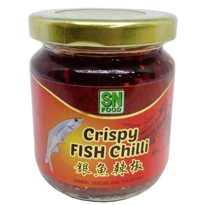 

best seller] SN FOOD CRISPY FISH CHILLI 180 G