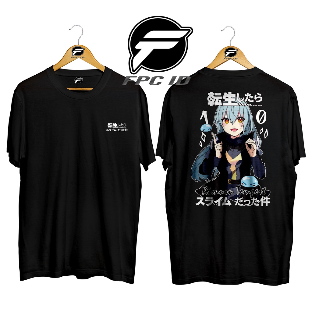 Kaos Anime Rimuru Tempest Cotton Combed 30s Premium