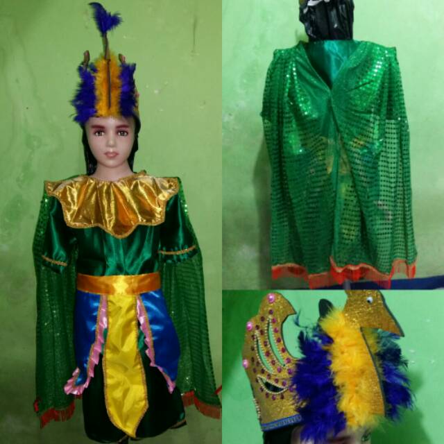Baju Tari Merak TK / Baju Tari Merak SD