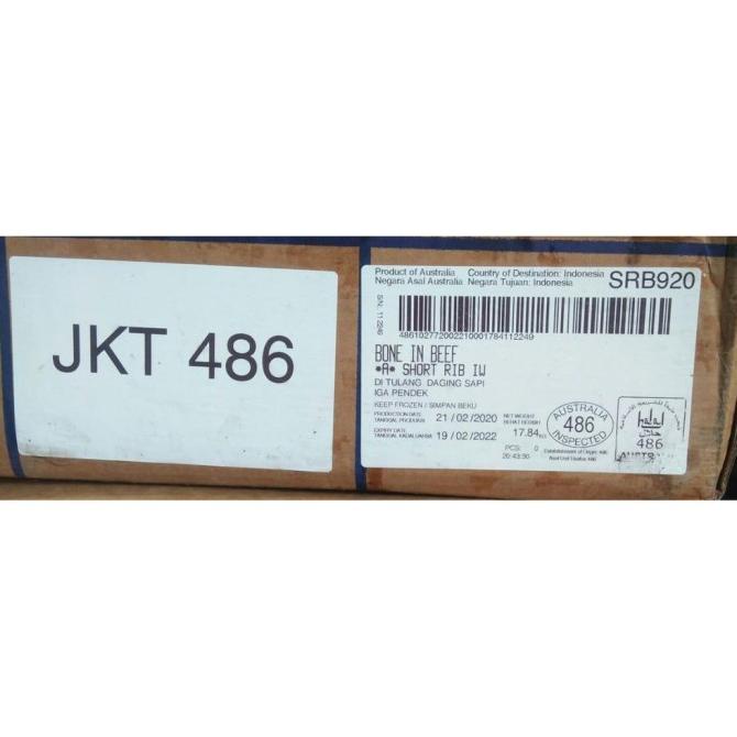 

Tulang Shortribs Daging Sapi Sapi Daging Iga Iga 1Kg Iga Lukitoproject