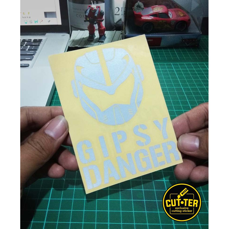 cutting sticker GIPSY DANGER pacific rim