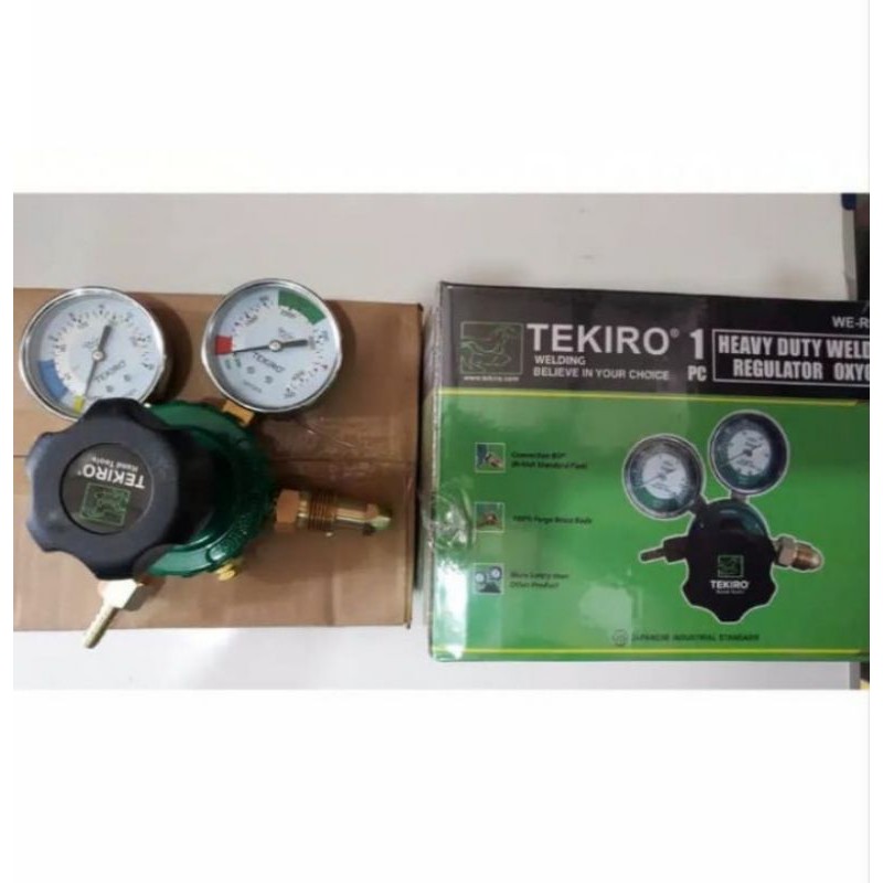 TEKIRO REGULATOR OKSIGEN 300 BAR / HEAVY DUTY WELDING REGULATOR OXYGEN 300 BAR