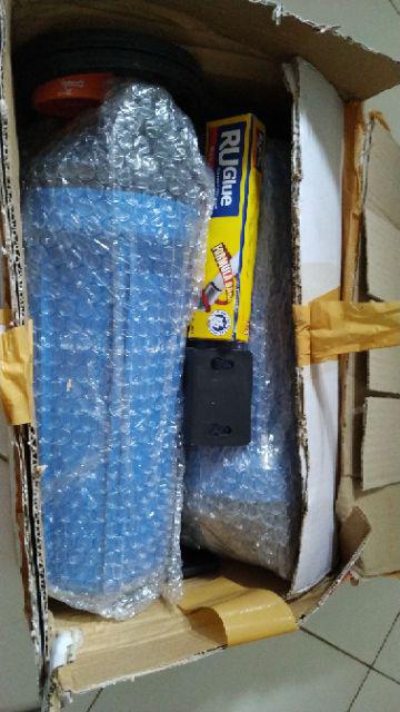 Paket Safe 2 Saringan / Filter Air Siap Pakai (blue 10 Drat 1/2 Sc)