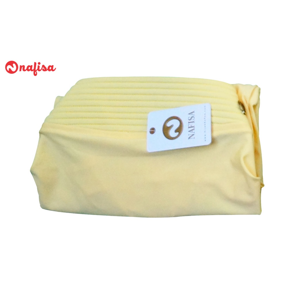 Hijab Instan Masker - Nafisa Yes Fritania - Jilbab Bergo Premium-Sunshine