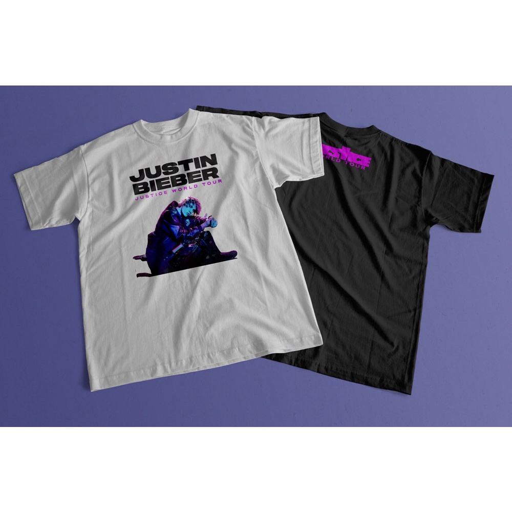 KAOS JUSTICE JUSTIN BIEBER - KAOS JUSTIN BIEBER WORLD TOUR JAKARTA