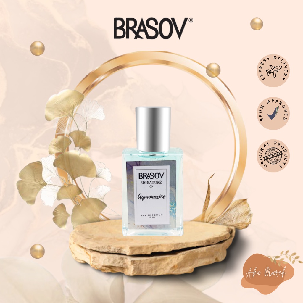 ✨ AKU MURAH ✨ BRASOV Parfum 35 ML Eau De Parfume Signature Parfum Spray BPOM