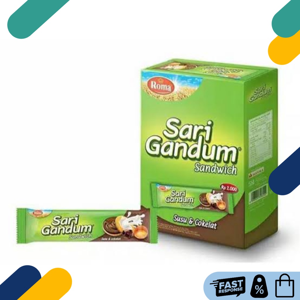 

Roma Sari Gandum Sachet