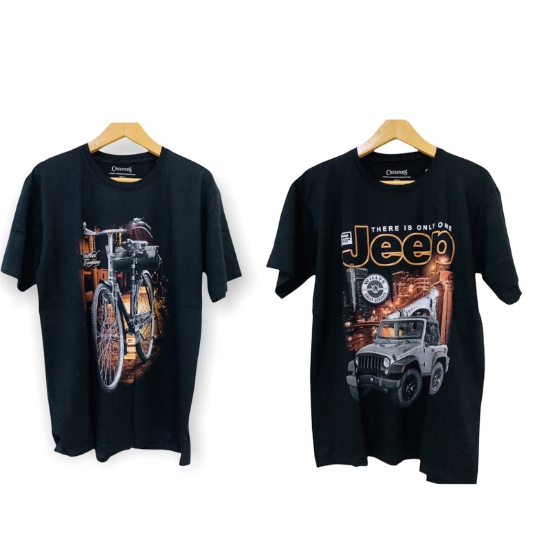 KAOS JUMBO XL/KAOS DISTRO COWOK GAMBAR JEEP