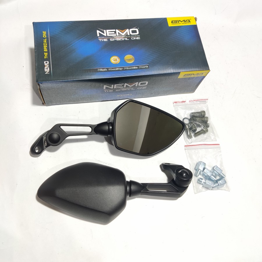 Spion ducati NEMO 1007 kaca bening universal  Nmax Xmax PCX ADV Vario