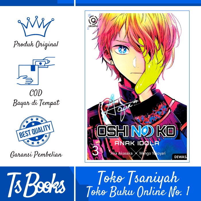 Buku Komik Oshi no Ko Anak Idola 3 Akasha Manga Anime Manhwa Romantis Romance Romansa Cinta Remaja
