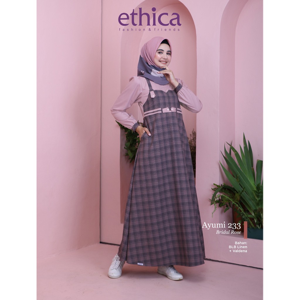 GAMIS DEWASA TERBARU 2021 ETHICA AYUMI 233 BRIDAL ROSE