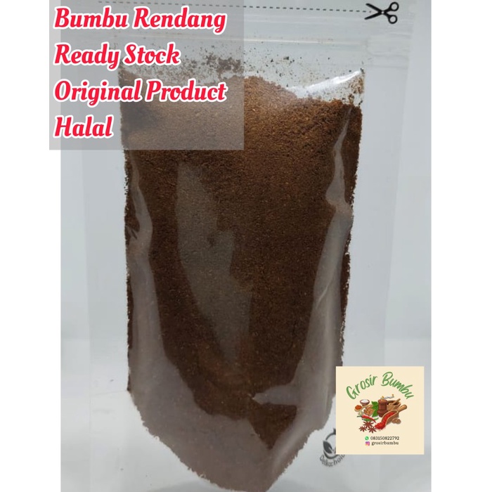 

Bumbu Rendang Padang 500Gram / Bumbu Rendang Spesial Serba Guna 035