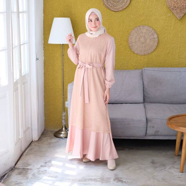 DENA TILE DRESS / DRESS LEBARAN