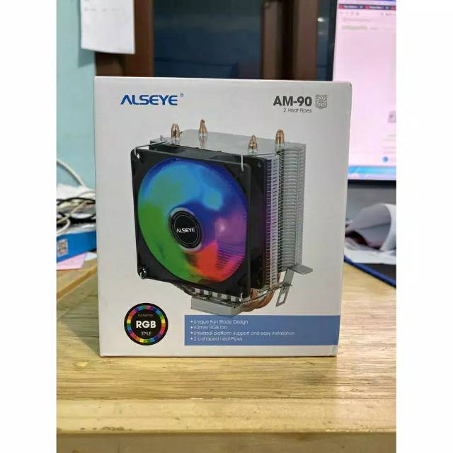 Alseye AM-90 2Heat Pipes Fan Processor RGB