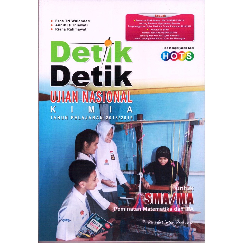 Detik Detik Un Kimia 2018 2019 Sma Ma Peminatan Matematika Dan I