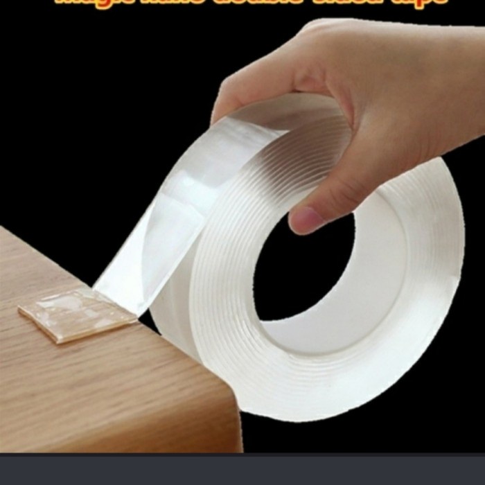 

Wow Nano Tape Super Kuat Uk 3Cm X 2M Double Tape Bening Sale!!!