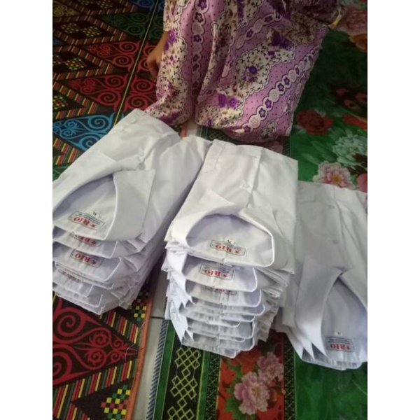 KEMEJA PANJANG SMP, BAJU PANJANG SMP, HEM PANJANG SMP, KEMEJA SMP BIG SIZE JUMBO, BAJU SMP PANJANG