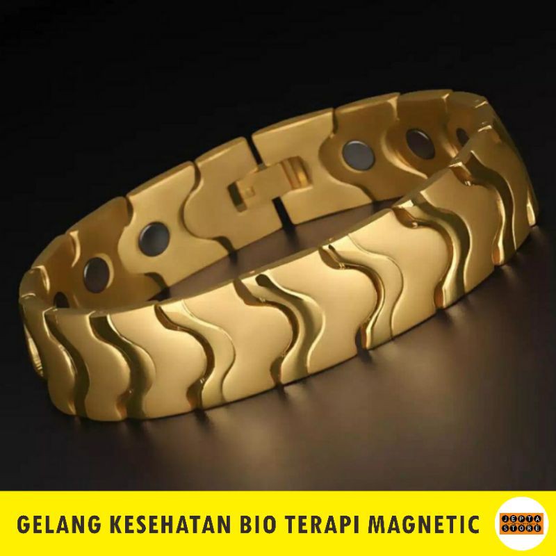 Gelang Tangan Kesehatan Bio Terapi Magnetic Gelang Titanium Modis dan Elegant