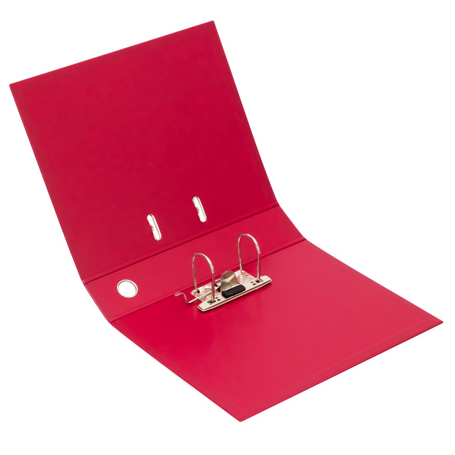 Bantex Lever Arch File Ordner Plastic Folio 7cm Maroon 1465 14