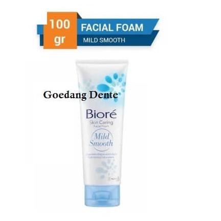 

Biore Skin Caring Facial Foam Mild Smooth 100G