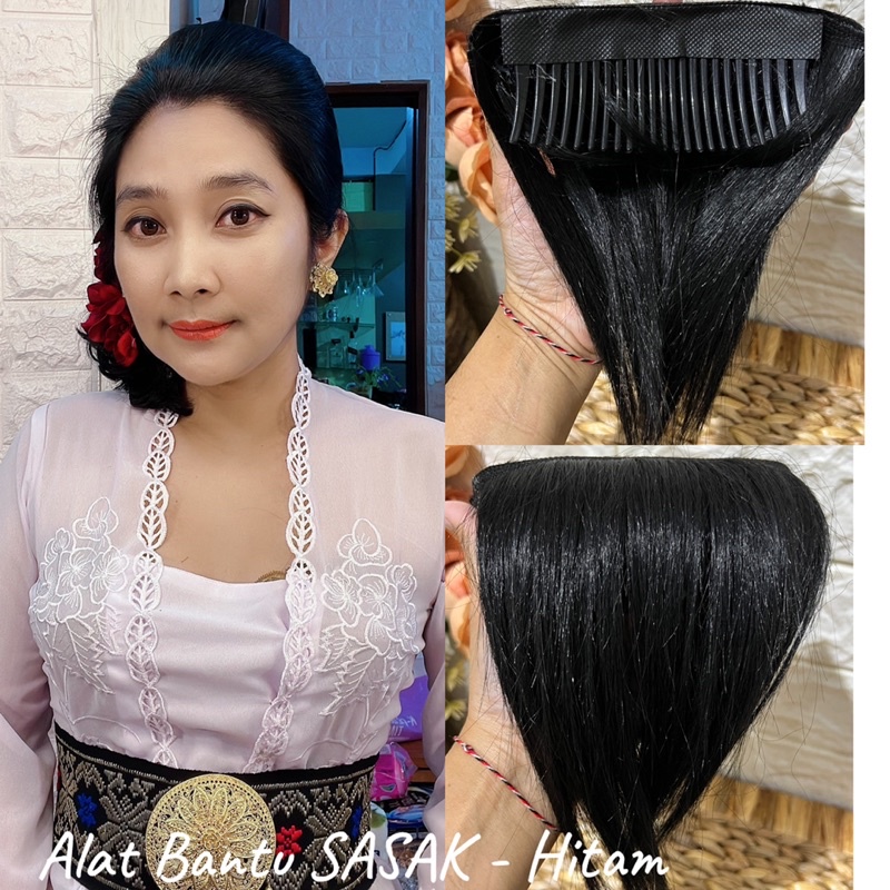 rambut sasak/sasak sanggul/jambul sanggul/alat bantu sasak