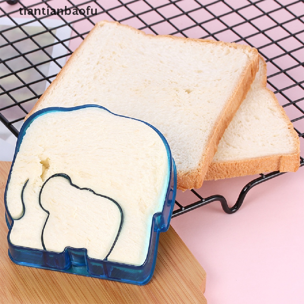 Cetakan Pemotong Makanan Roti Biskuit Sandwich DIY