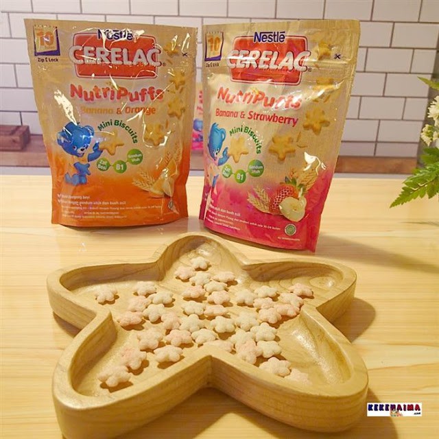 Nestle CERELAC NutriPuffs 50gr / Nestle Cerelac nutri puff / nestle nu - bananaStraw