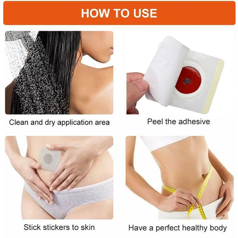 SHINE STAR - COD【10pcs】Koyo Herbal Cina Slimming Patch Pelangsing Tubuh Ampuh Bakar Lemak