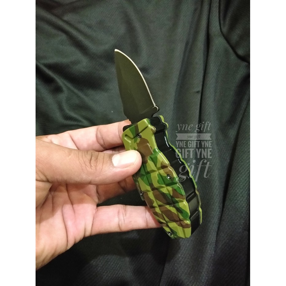 Unik Korek Api Pisau Lipat Loreng Mtech  Korek Gas Pisau  Mancis Bara Unik Baru