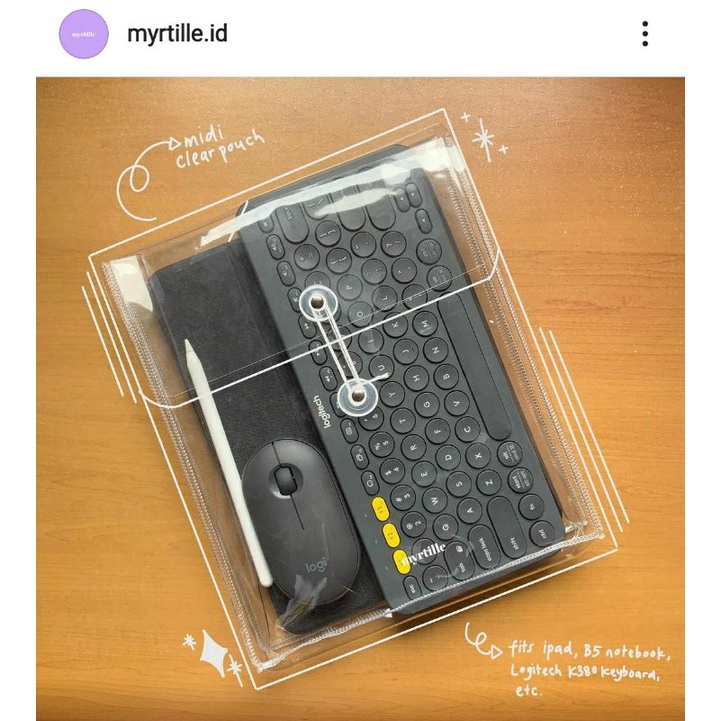 Clear Pouch / Korean PVC Transparent Pouch / Bag