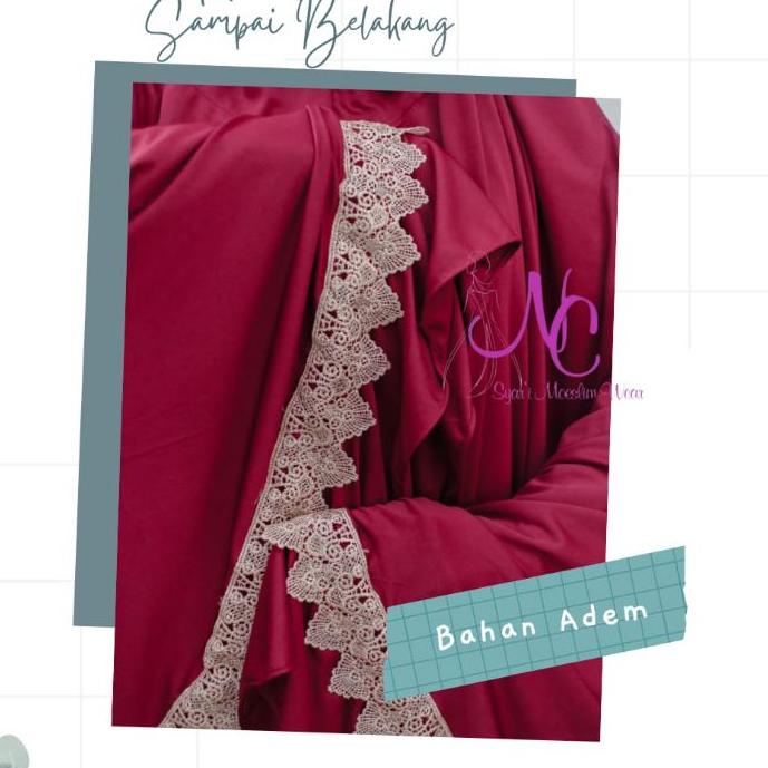 ✮ BISA - Mukenah Mukena Model Terbaru Rempel Polos Jumbo Big Size XXXL Bahan Jersey Kaos Al Faira ♛