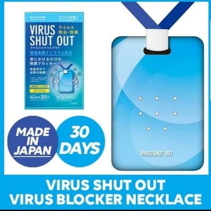 Virus Shut Out / Kalung Kesehatan Anti Virus Shut Out Jepang