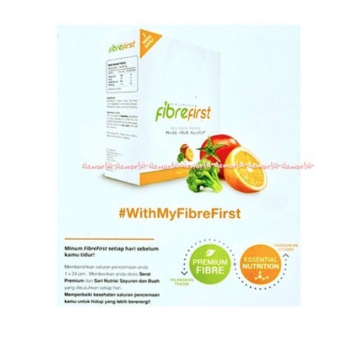 Fibrefirst Rich Suplement Minuman Detox Untuk Diet 120gr Fibre first Minuman Fiber Serat Untuk Detok Kurus Badan