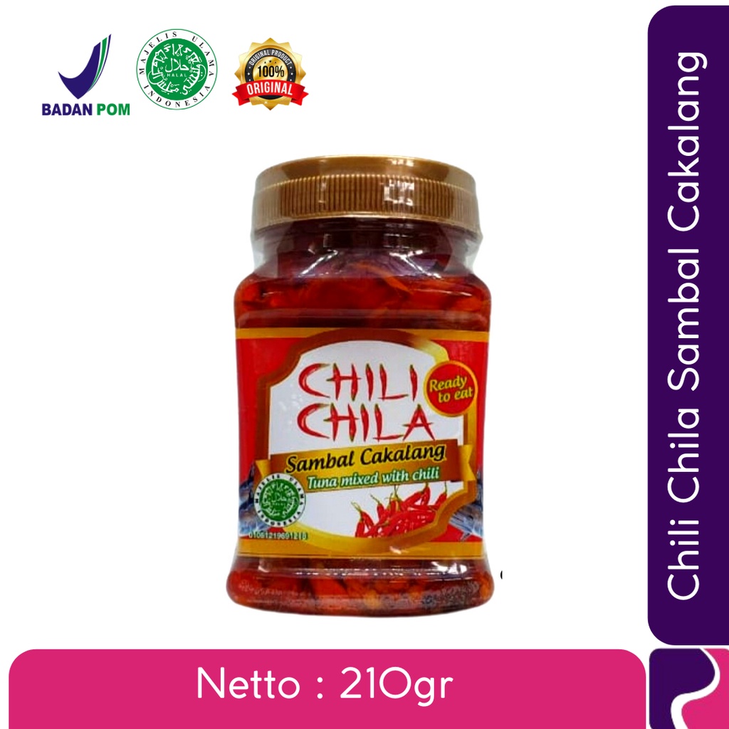 

Chili Chila Sambal Cakalang Non Msg & Pengawet 210gr