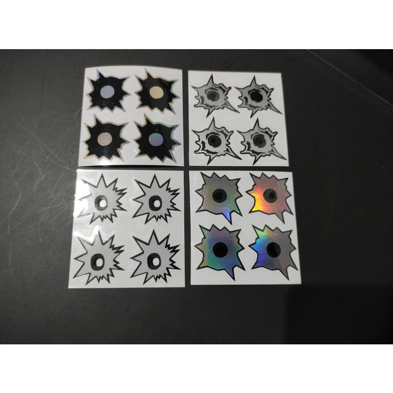 

Sticker Bercak Peluru stiker cutting