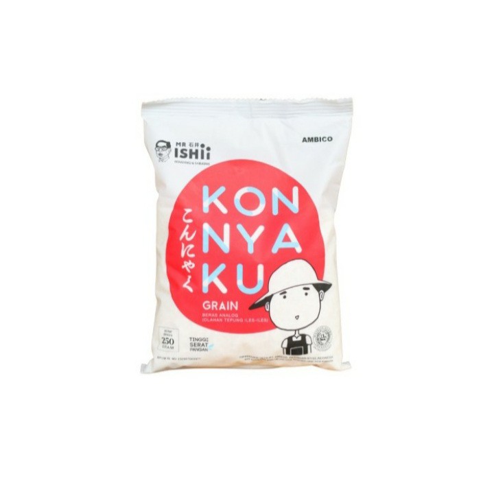 Shirataki Konnyaku Rice Kecil - 250g / Beras Konyaku