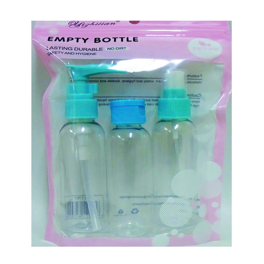 Sekawanmart Botol Spray 3 in 1/Botol Parfume/Botol Isi Ulang TERMURAH!! (003037)