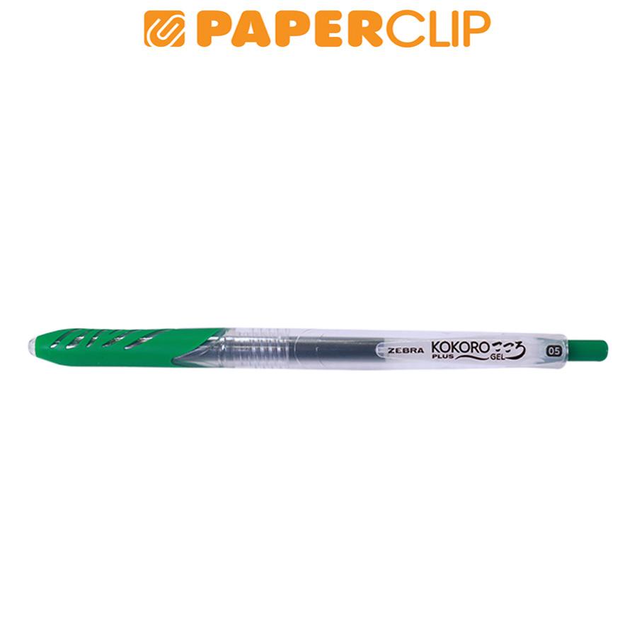 

BALLPOINT ZEBRA KOKORO GEL 05 P GREEN