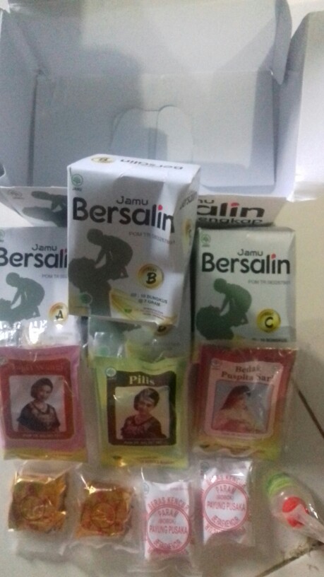 Paket Jamu Habis Bersalin Lengkap 40 Hari Payung Pusaka Mandiri