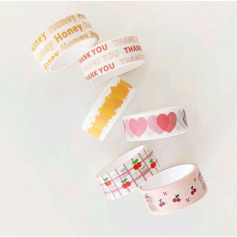 

[PersonaCity] Washi Tape Thank You / Cherry