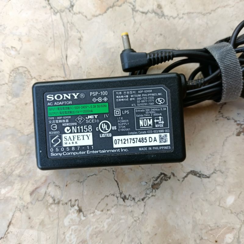 AC ADAPTOR CHARGER PSP SLIM FAT 1000 2000 3000 ORIGINAL SONY PSP CHAS CHARGING BATERAI CHARGER PSP 1000 2000 3000 ORIGINAL MESIN