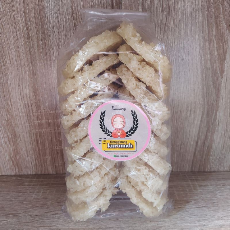 Jual Ranginang Rengginang Mentah Rasa Original Bawang Putih 500gr Enak Renyah Gurih Nikmat 8330