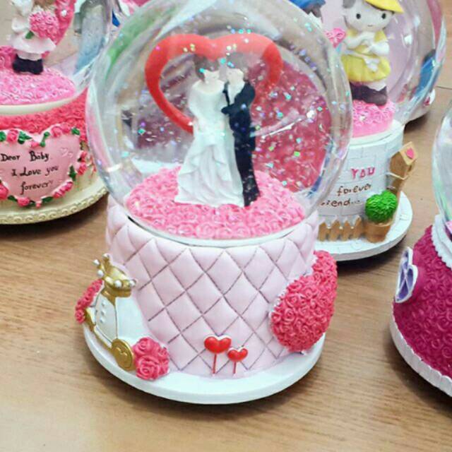 

hadiah ulang tahun, kado, gift, love, tahun baru, valentine, snowglobe price princess cinderella